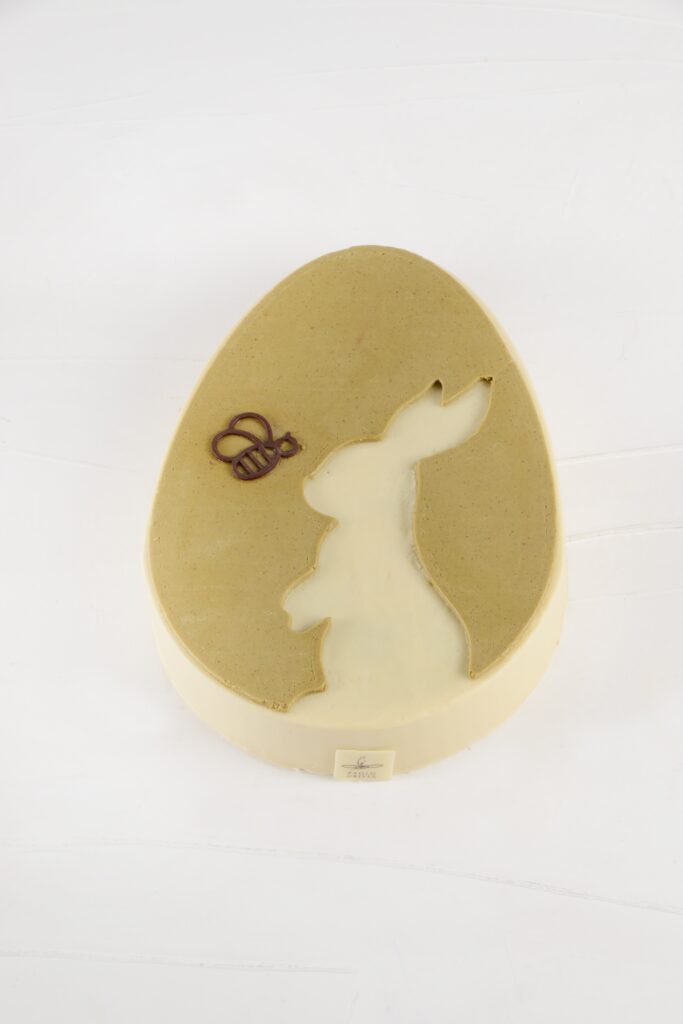 Bunny cake tè matcha, bergamotto e pistacchio