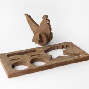 Galletto Tatà in cioccolato